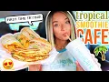 Trying Tropical Smoothie Cafe s FOOD for the FIRST TIME mukbang