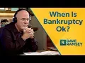 When Should I File Bankruptcy - Dave Ramsey Rant