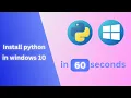 How to Install Python Quick and Easy Guide
