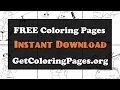 Printable professions coloring pages