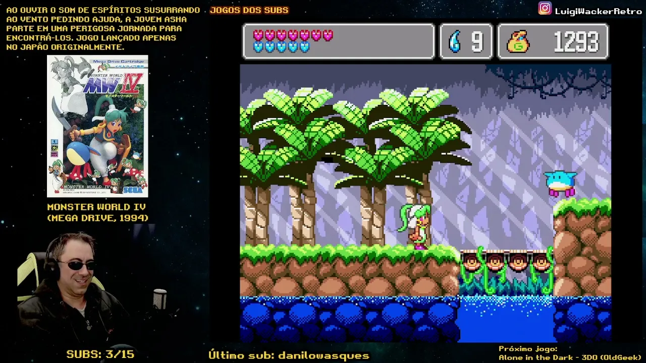 Monster World IV (Mega Drive) - 3° Dia (Jogos dos Subs)