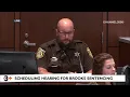 Scheduling hearing for Darrell Brooks sentencing