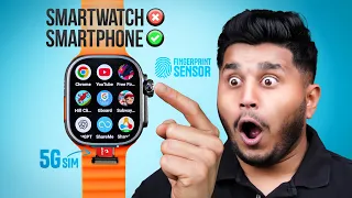 Beast 5G Android Smartwatch of 2026😱|| CD12 Pro max⚡️ With 8GB + 128GB, Video Calling, 4G & 5G,Wi-Fi