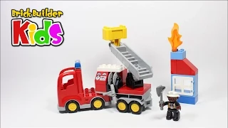 Lego DUPLO 10592 Fire Truck – Lego Speed Build for Kids