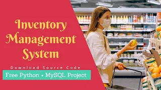 Inventory management system Python MySQL Project