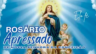 Rosário apressado de Nossa Senhora da Conceição, para momento de aflição