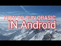 How to run Qbasic in android Mobile maa Qbasic kasari chalaaune Nepali technical
