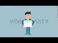 Corporate Man Holding a Whiteboard Animation MOV GIF