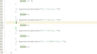 Check the Strength of a Password Using Java