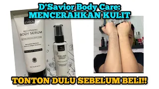 Download TONTON DULU SEBELUM BELI! Review Jujur D'Savior Peeling Spray dan D'Savior Brightening Body Serum MP3
