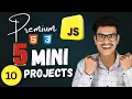 5 DOM Projects In JavaScript Don t Miss It Beginner to Pro Premium JavaScript