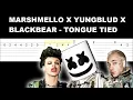 Download Lagu Marshmello x YUNGBLUD x blackbear - Tongue Tied (2019 / 1 HOUR * LYRICS * LOOP)