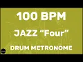 Jazz Four Drum Metronome Loop 100 BPM