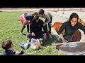 Download Lagu Baking local bread: Children going to town on a happy day