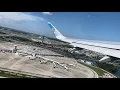 Frontier Airlines A320-NEO pushback and departure from Orlando MCO
