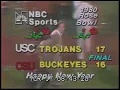 1980 Rose Bowl Ohio State vs USC High Quality College Football