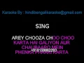 Chokra Jawaan Re - Karaoke - Ishaqzaade (2012) - Vishal Dadlani, Sunidhi Chauhan