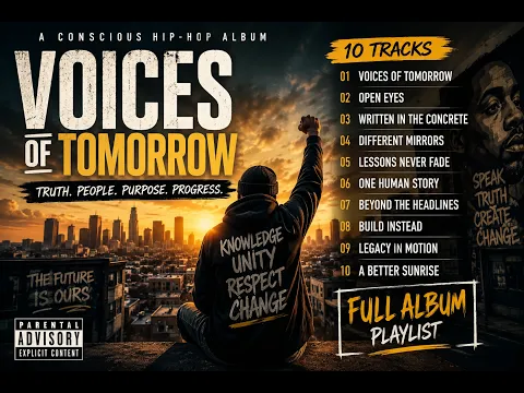 VOICES OF TOMORROW | Full Conscious Hip-Hop Album (10 Tracks)