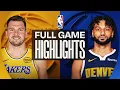 LAKERS at NUGGETS FULL GAME HIGHLIGHTS January 20 2026