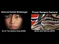 Lagu Shinkenger/PR Samurai - Zuboshimeshi/Negatron's insults (comparison)