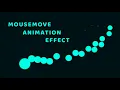 Pure CSS Mousemove Animation Effect Encrypted Code