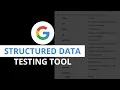 Google Structured Data Testing Tool - Schema Markup