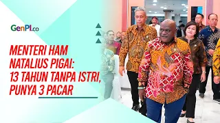 Menteri HAM Natalius Pigai Mengaku 13 Tahun Tanpa Istri, tapi Miliki 3 Pacar