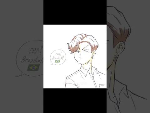 Brazilian dance? 🇧🇷 |Ela ké Leitada Animation AndrewxMartin #animation #chesyarts #art #crushseries