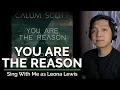 Download Lagu You Are The Reason (Duet) (Male Part Only - Karaoke) - Calum Scott ft. Leona Lewis