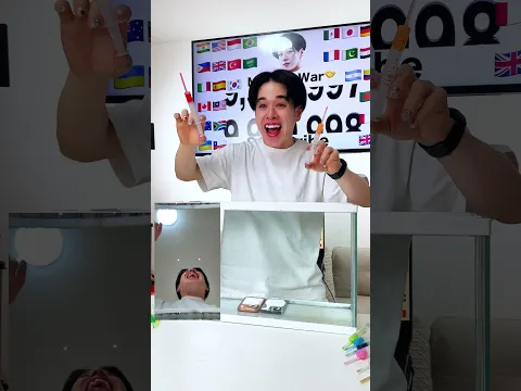POV X BTS WAIT… ALL 14 COLORS + GOLD, ANGLED VIEW → BLUE?! ❤️🧡💛💚💚🩵💙🟦💜💗🤎🤍🖤🥇➡️💙🤯🎬