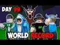 Download Lagu We BROKE The WORLD RECORD For The Fastest 99 Nights In a Forest SPEEDRUN..(this was legendary)