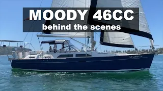 The Moody 46 CC Cruising Sailboat Review and Boat Tour