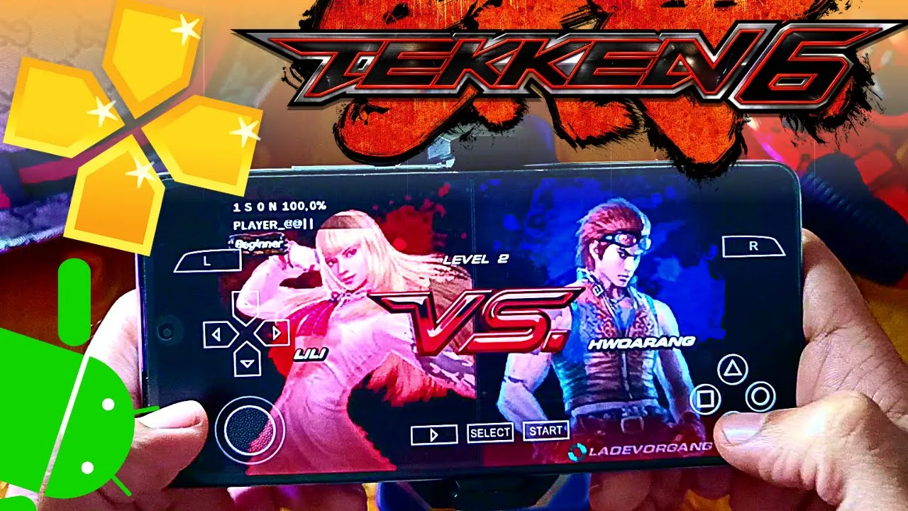 Tekken 6 Android Gameplay - PSP Emulator - PPSSPP Gold