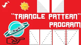 python programming triangle drawing all types by star pattern right angle triangle equilateral etc