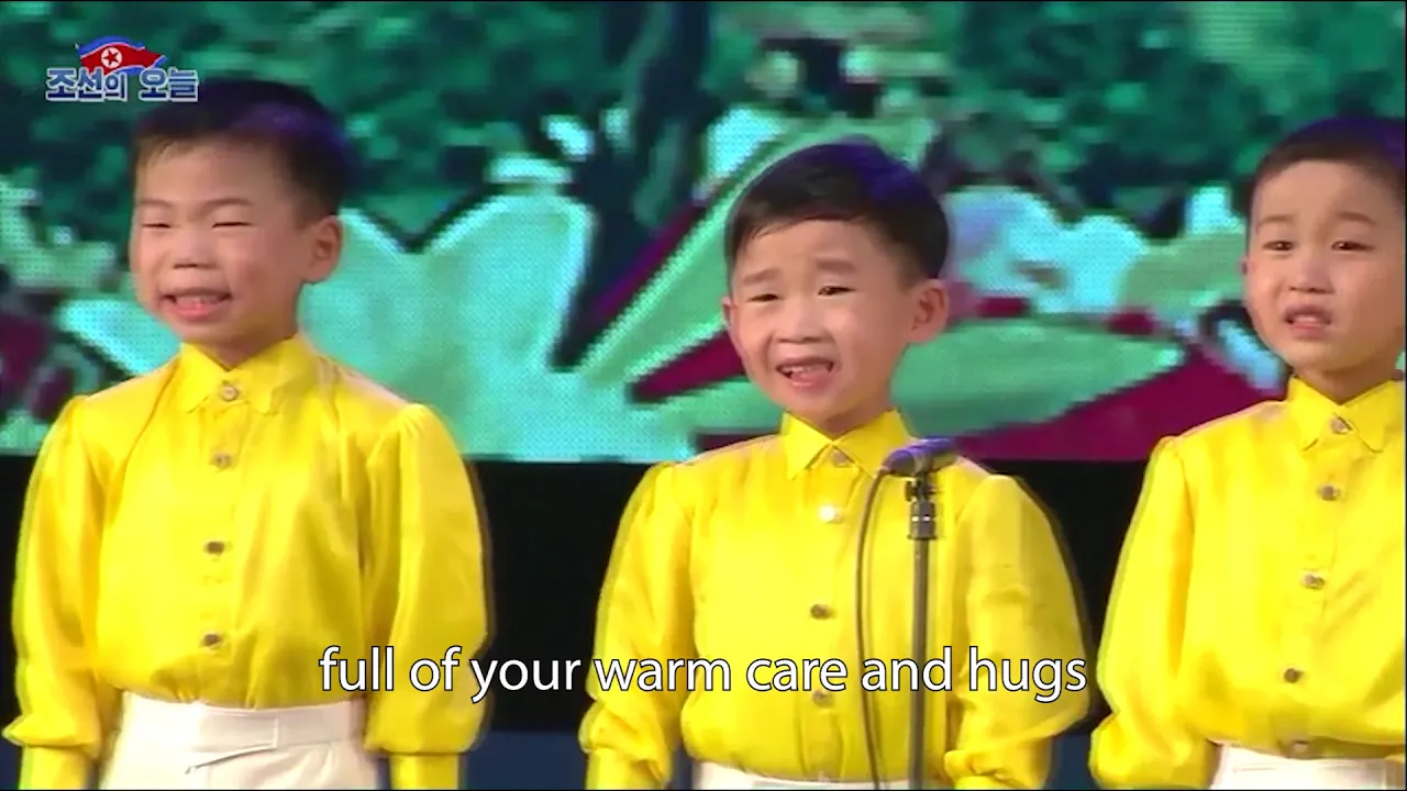 DPRK Children's Song 'The Marshal is our Father'(Kim Jong Un is our Father) English Subtitles DPRK Children's Song 'The Marshal is our Father'(Kim Jong Un is our Father) English Subtitles