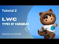 2 Lightning Web Components Variables Hindi Var Let Const variables in JavaScript Salesforce
