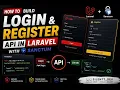 How to Build Login Register API in Laravel with Sanctum