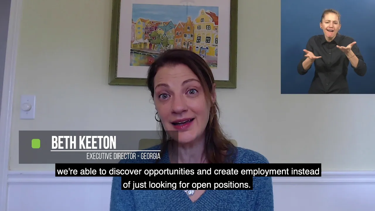 Awardee-Hour 2: Short Video of the Zero Project Awardee Customized Employment - AD