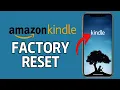 How to Factory Reset Amazon Kindle App 2024