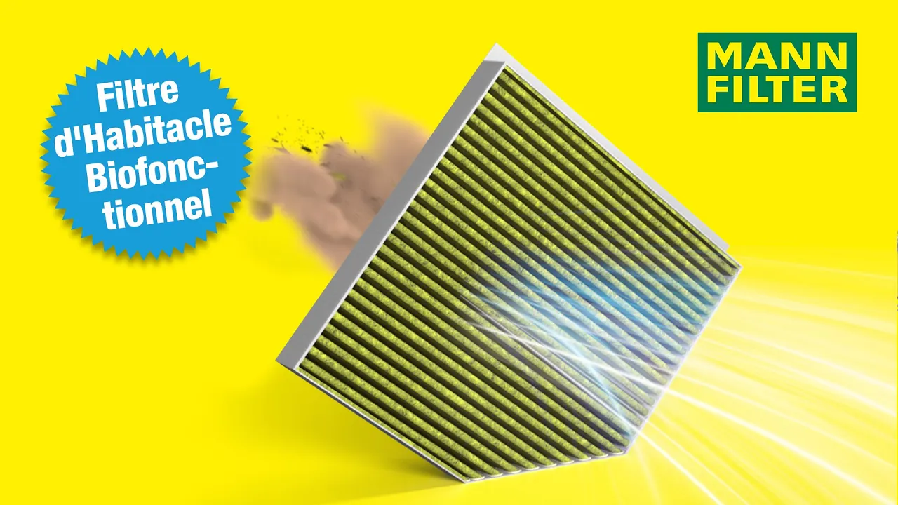 Quels sont les avantages des filtres d’habitacle biofonctionnels MANN-FILTER ?