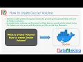 How to create Docker Volume Docker Practical Tutorial Part 10 Data Making DM DataMaking