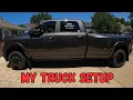 My Hotshot truck setup 2022 Ram 3500 sleeper external fuel tank fifth wheel