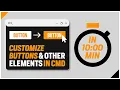 10 min challenge Customize Buttons Other Elements on Cmd CMD Tricks Hacks