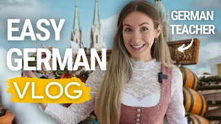 OKTOBERFEST in Germany | Advanced German Learning Vlog (Comprehensible Input)