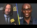 Keanu Reeves Tears Up Remembering Lance Reddick Exclusive