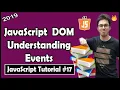 Events Event Object In JavaScript JavaScript Tutorial In Hindi