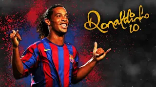 TOP 5 DE GOLES DE RONALDINHO CON EL FC BARCELONA