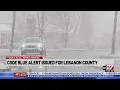 Code Blue alert issued for Lebanon County