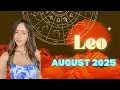 LEO AUGUST 2025 HOROSCOPE All eyes are on YOU with Mercury RX the Sun Venus all in Leo