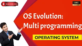 Multiprogramming operating system Operating system evolution types of os